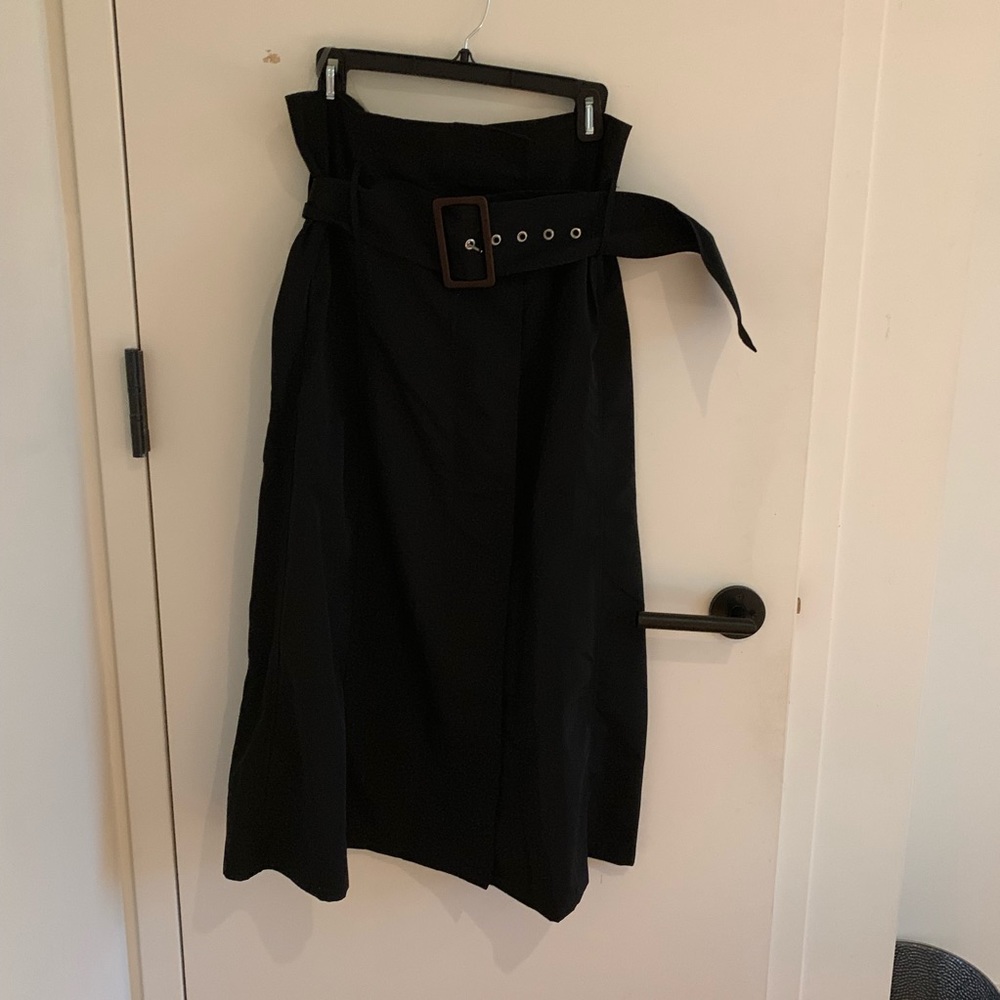 PAPER BAG GATHERED BELTED NEED SUPPLY SKIRT